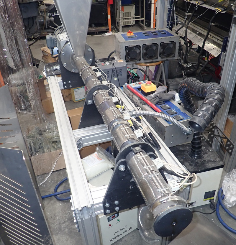 Orange Bag Plastic Experimental Lab